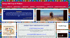 Desktop Screenshot of energyshiftyoga.net